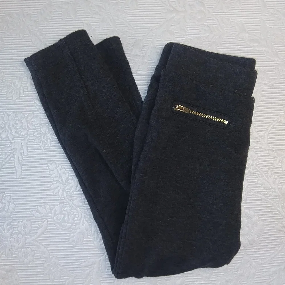 OshKosh | DarkGray Knit Equestrian-style Pants | 6